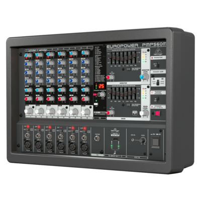 The Behringer Ultra-Compact 500-Watt 6-Channel Europower PMP560M Powered Mixer
