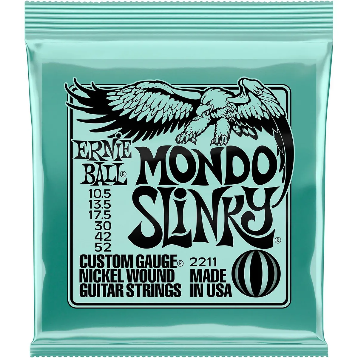 Ernie Ball Mondo Slinky 2211 (10.5-52) Nickel Wound Electric Guitar Strings