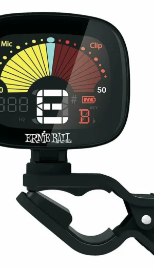Ernie Ball Flextune Clip-On Guitar  bass Violin Ukulele Banjo Tuner