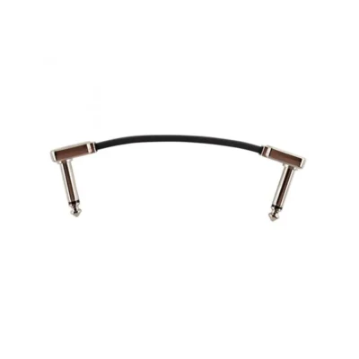 Ernie Ball 3" Single Flat Ribbon Patch Cable  Angled 1/4"