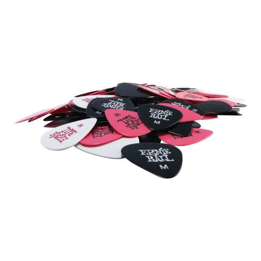 Ernie Ball Medium Assorted Picks, Bulk Bag of 144