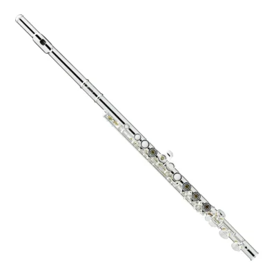 Powell Sonare 101 Flute Split E Offset G & C Foot with Plateau Keys - Silver