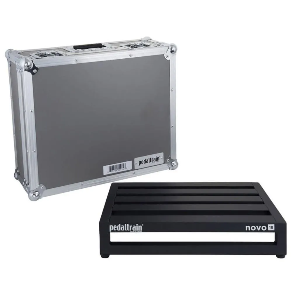 Pedaltrain Novo 18 TC 18"x14.5" Pedalboard with Tour Case