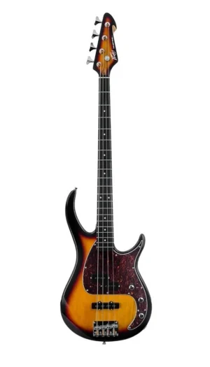 Peavey Milestone Series 4 String Bass Guitar in Vintage Burst