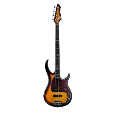 Peavey Milestone Series 4 String Bass Guitar in Vintage Burst