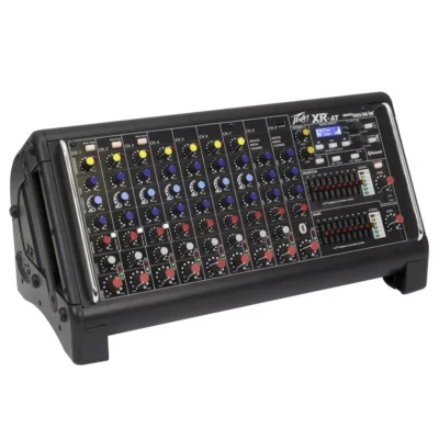 Peavey  "XR-AT" Portable 9-Channel 1500 Watt Powered Mixer with autotune