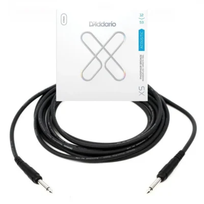 D'Addario 3 Sets XSAPB1253 Acoustic Guitar Strings c/w 20-foot Instrument Cable