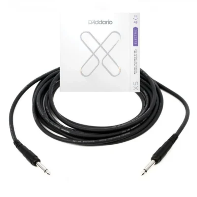 D'Addario XSE1149 Electric Guitar Strings c/w 20-foot Instrument Cable
