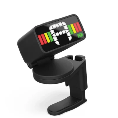 D'Addario PW-CT-12RC Micro Rechargeable Headstock Tuner - Guitar Bass Ukulele banjo