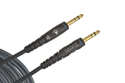 D'Addario Custom Series Instrument Cable, Stereo, 25 feet