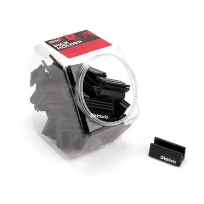 D'Addario Mini Microphone Stand Guitar Pick Holder, Fishbowl Display x30