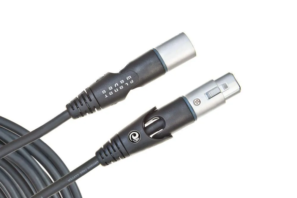 D'Addario Custom Series Swivel XLR Microphone Cable, 25 feet