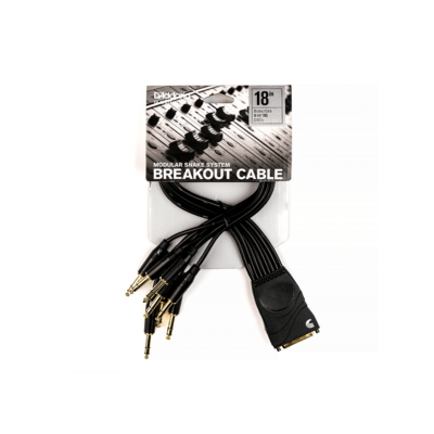 D'Addario Modular Snake TRS Breakout