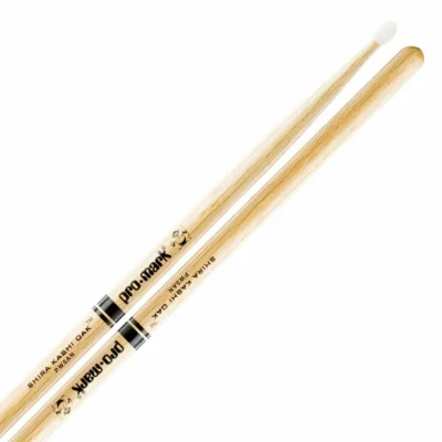 Promark PW5AN Japanese Shira Kashi White Oak 5A Nylon Tip Single Pair