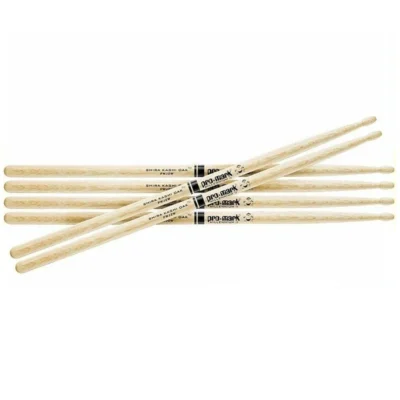 Promark Japanese Shira Kashi White Oak 5A Wood tip , PW5AW  3 Pairs