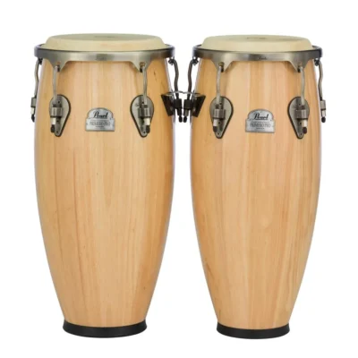 Pearl Percussion Primero Pro Series Wood Conga Set 10" & 11"  Natural