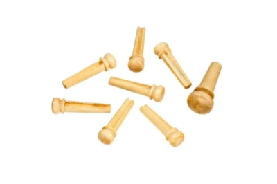 D'Addario Boxwood Bridge Pins with End Pin Set