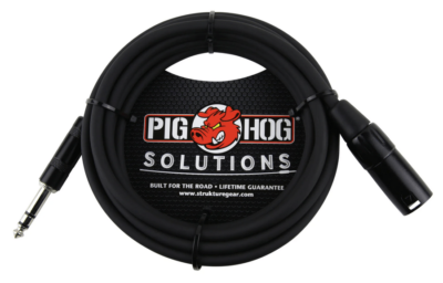 Pig Hog 10ft TRS(M)-XLR(M) Balanced Cable