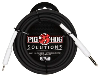 Pig Hog TRS 1/4" to 1/8" mini, 20 ft
