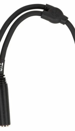 Pig Hog 6 Inch Y Cable Stereo 1/4 ( M )-Dual Mono 1/4 ( F )