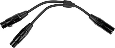 Pig Hog PYXM2XF Pighog XLR(m)-Dual XLR 9 f 0 15cm y Cable