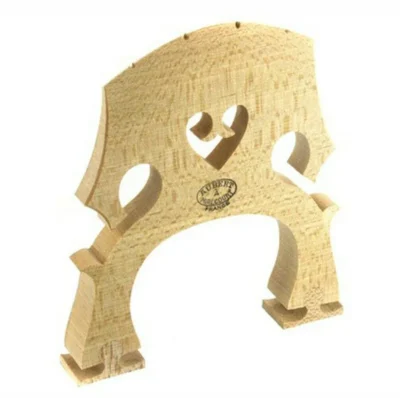Aubert Prepared 3/4 Double bass Bridge Swivel Feet High Made in France