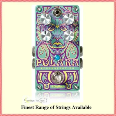 Digitech Polara Stereo Lexicon Reverb Guitar Effects Pedal