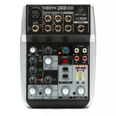 Behringer Xenyx Q502USB Mixer with USB