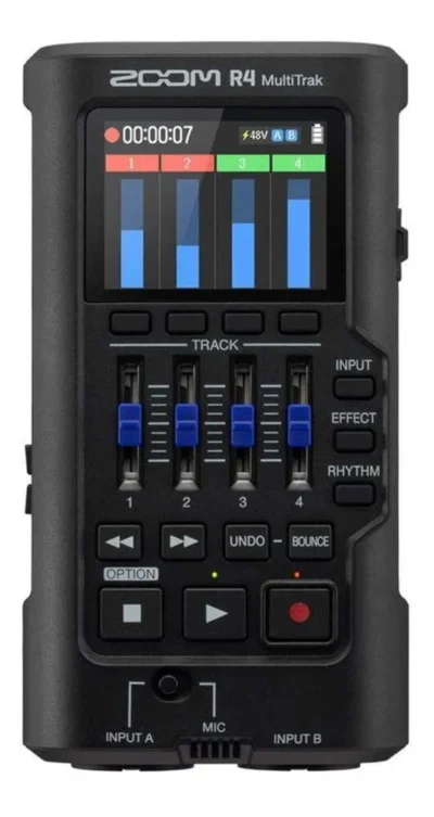 Zoom R4 32-Bit Multi Track SD Mixer Recorder and USB Audio Interface