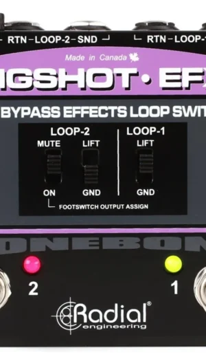 Radial BigShot EFX Effects Loop Switcher Guitar effects Pedal