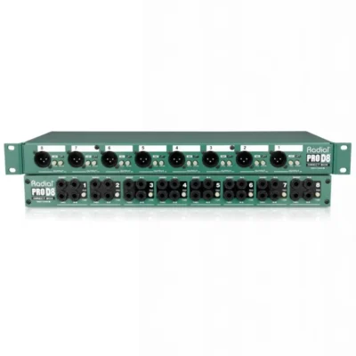 Radial ProD8 8-channel Passive Instrument Direct Box with custom Transformers