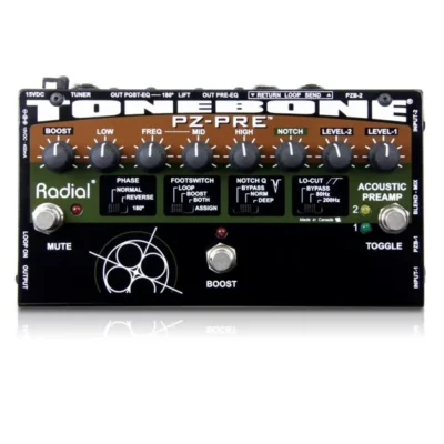 Radial Tonebone PZ-Pre 2-channel Acoustic Instrument Preamp