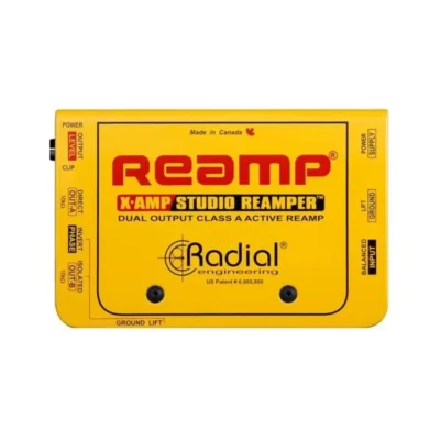 Radial X-Amp 2-channel Active Re-Amping Device Dual Output PSU Inc