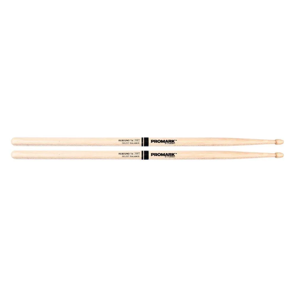 Promark Rebound 7A .535" Hickory Acorn Wood Tip