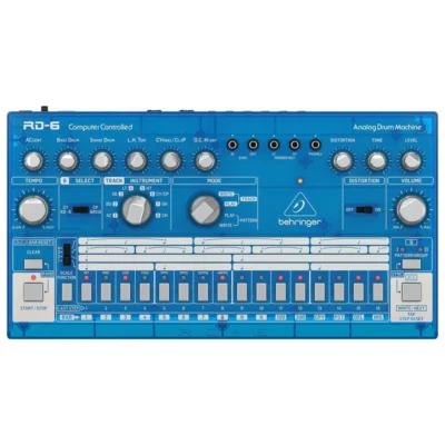 The Behringer RD6 BB Classic Analog Drum Machine With 8 Drum Sounds