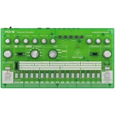 The Behringer RD6 LM Classic Analog Drum Machine With 8 Drum Sounds