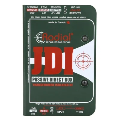 Radial Engineering JDI Passive Direct Box -Jensen Equiped