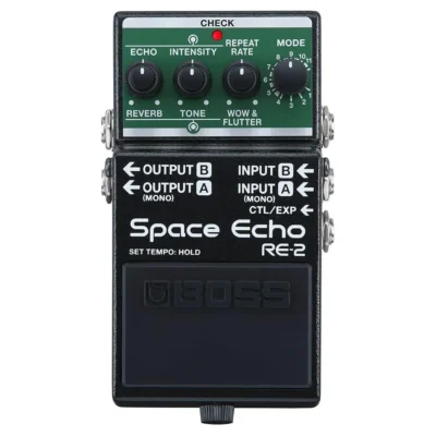 Boss RE-2 Space Echo Compact Guitar Effects Pedal