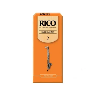 Rico Bass Clarinet Reeds , Strength 2 , 25 Reeds