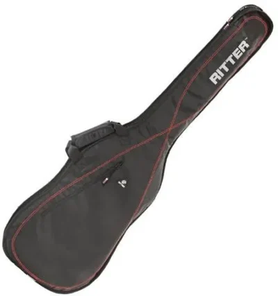 Ritter RGP2-BBRD  Black / Red Bass Guitar Gig Bag