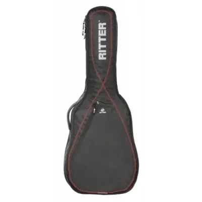 Ritter RGP2-CBRD Black / Red 4/4 Size Classical Guitar Bag