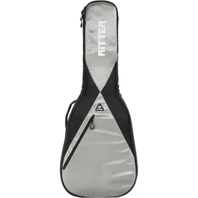 Ritter RGP5-DBSG  Black Silver Dreadnought Guitar Gig Bag