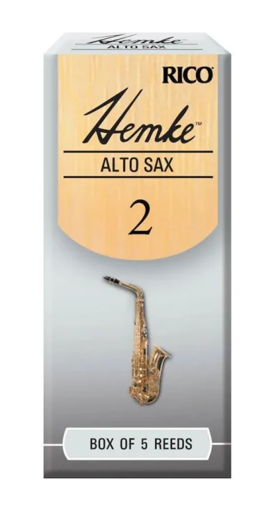 Frederick L. Hemke  Alto Saxophone Reeds, Strength 2.0, 5 Pack