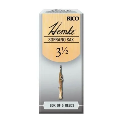 Frederick L. Hemke Soprano Saxophone Reeds, Strength 3.5, 5-pack