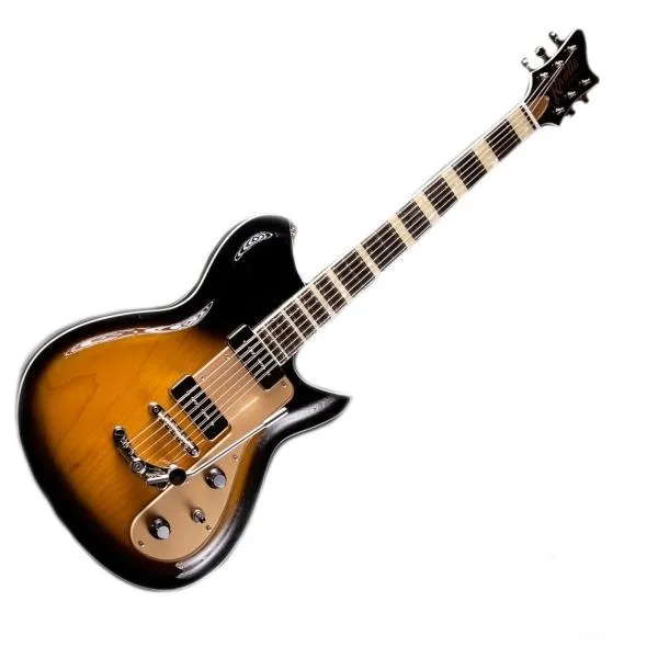 Rivolta Combinata XVII Camino Burst Electric Guitar W/DELUXE BAG