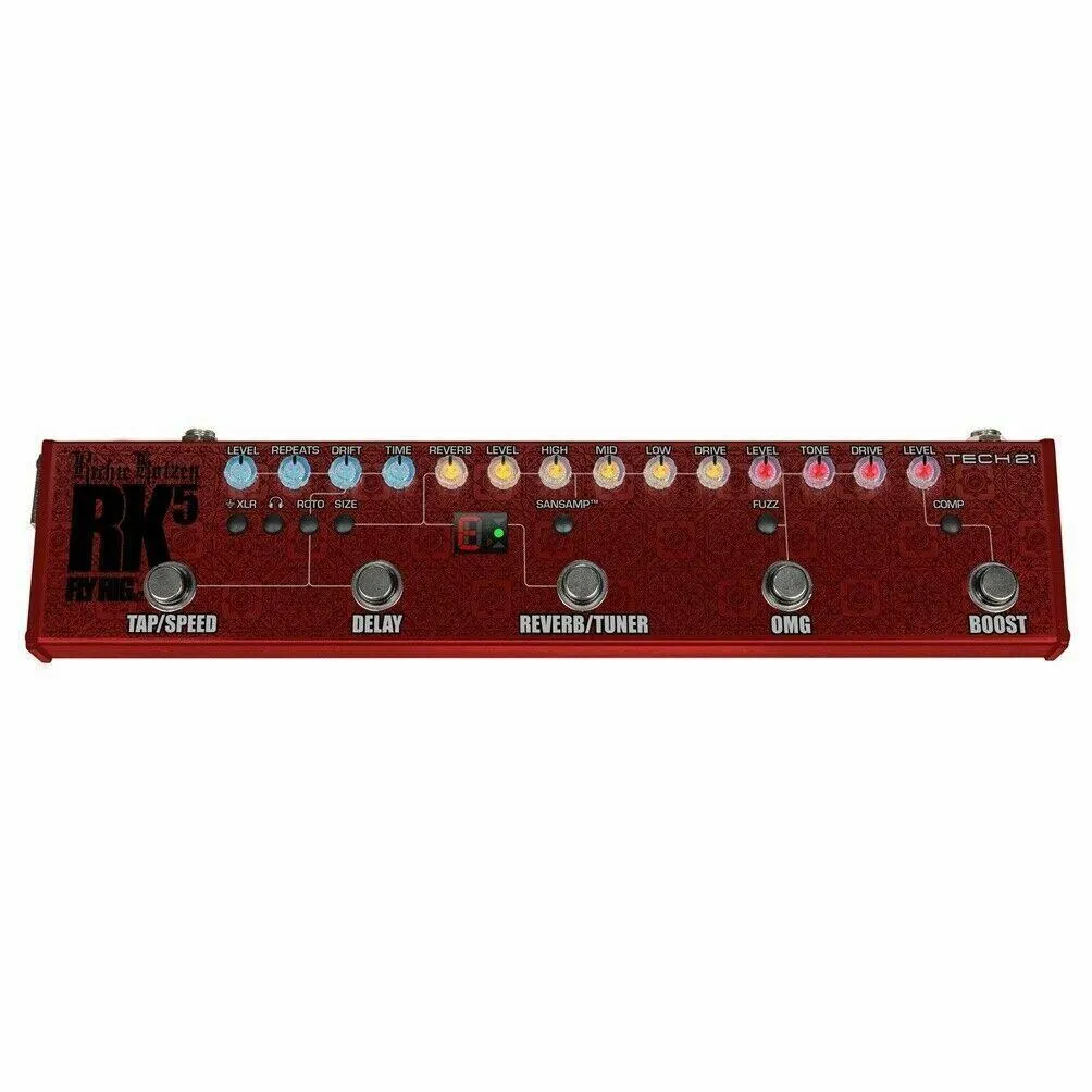 Tech 21 Richie Kotzen RK5 Signature Fly Rig v2 Multi-effects Pedal
