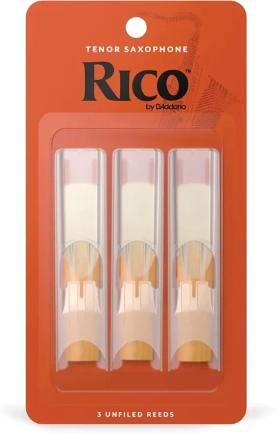 Rico Tenor Sax  3 x Reeds Strength 2.5 ( 2 1/2  ) 3-pack RKA0325 Saxophone Reeds