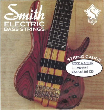 Ken Smith Rock Masters 5-String Electric Bass Strings RMM-5  45-130