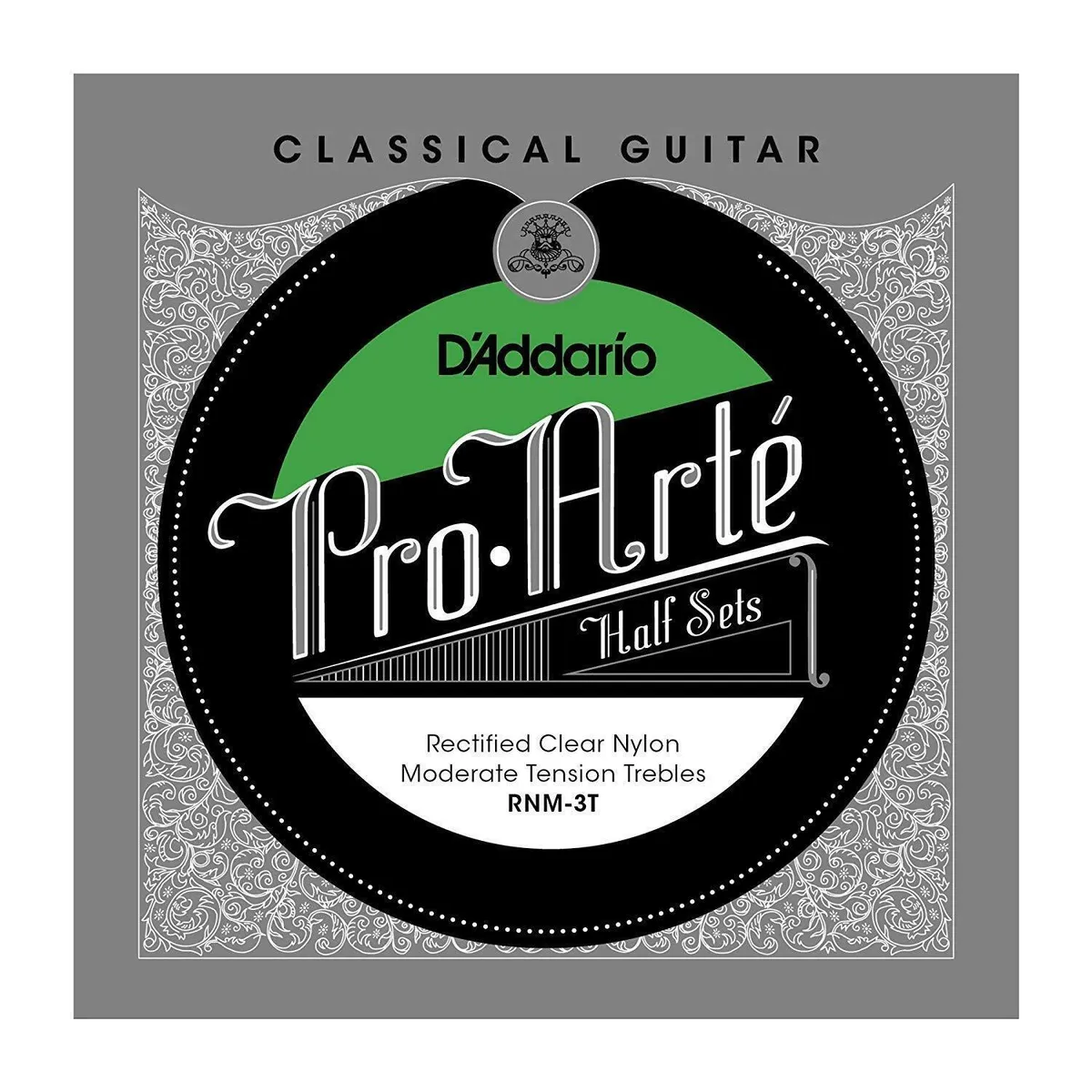 D'Addario RNM-3T Pro-Arte Rectified Clear Nylon Classical Guitar Half Set Treble