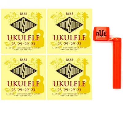 Rotosound Laguna Nylon Monofilament Ukulele 4-String  Soprano set - 4 Sets
